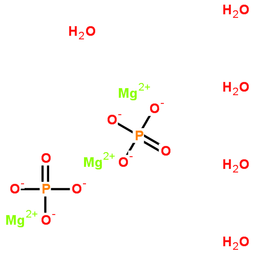 磷酸镁CAS10233-87-1结构式