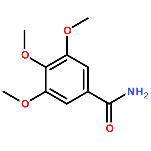 3,4,5-三甲氧基苯甲酰胺|3086-62-2结构式