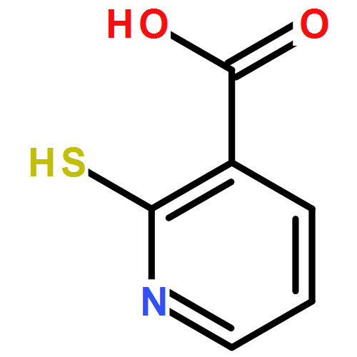 2-巯基烟酸CAS38521-46-9结构式