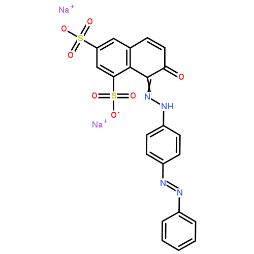 酸性红73CAS5413-75-2结构式