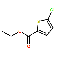 5-氯硫代苯-2-甲酸乙酯|5751-82-6结构式