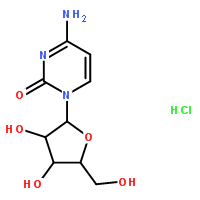 盐酸阿糖胞苷|69-74-9结构式