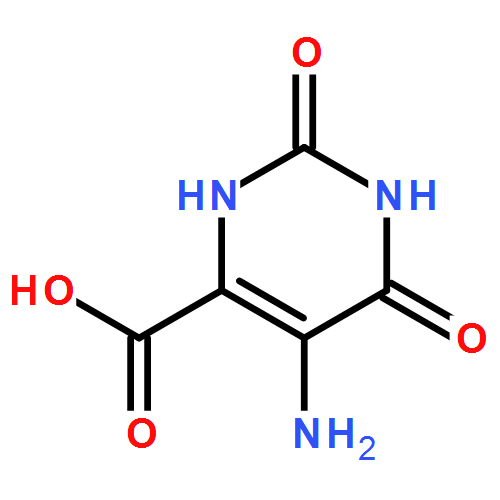 5-氨基乳清酸CAS7164-43-4结构式