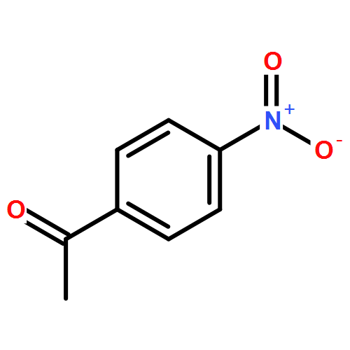 对硝基苯乙酮|100-19-6结构式