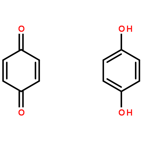 醌氢醌|106-34-3结构式