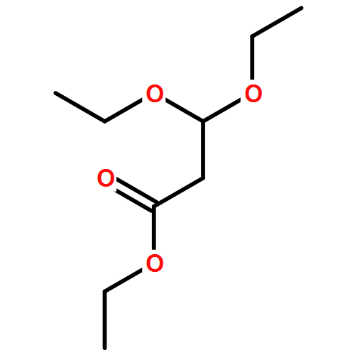 3,3-二乙氧基丙酸乙酯|10601-80-6结构式