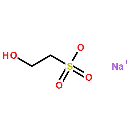 羟乙基磺酸钠|1562-00-1结构式