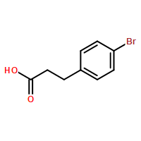 3-(4-溴苯基)丙酸|1643-30-7结构式