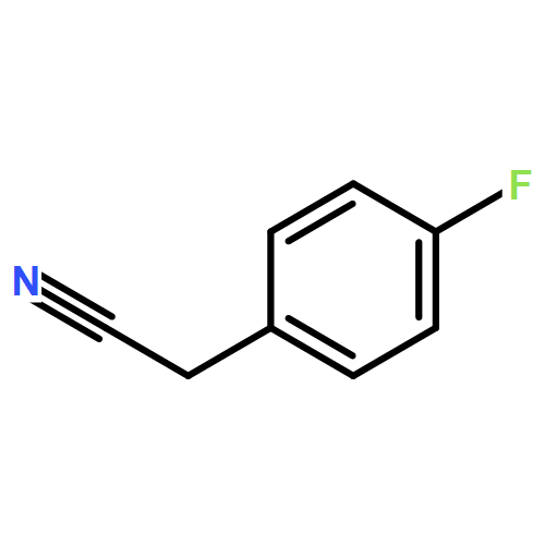 对氟苯乙腈|459-22-3结构式