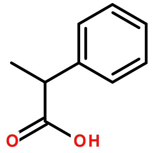 2-苯基丙酸|492-37-5结构式