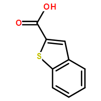 苯并噻吩-2-羧酸|6314-28-9结构式