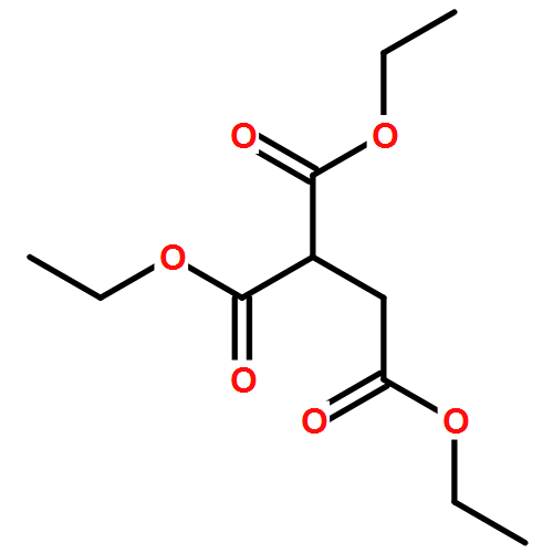1,1,2-乙烷三羧酸三乙酯|7459-46-3结构式