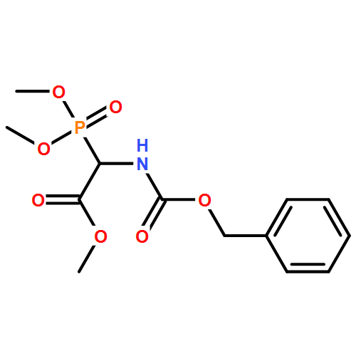 (±)苄基氧基羰基-a-膦酰甘氨酸三甲酯|88568-95-0结构式