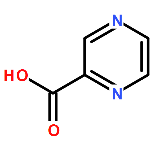 2-甲酸吡嗪|98-97-5结构式