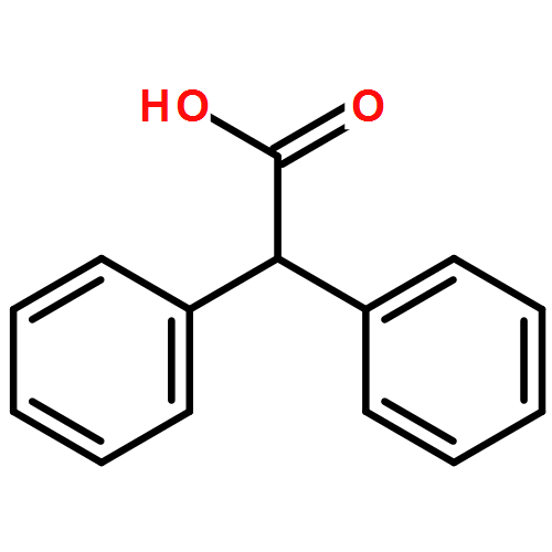 二苯基乙酸|117-34-0结构式
