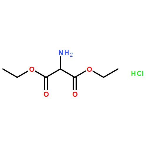 氨基丙二酸二乙酯盐酸盐|13433-00-6结构式
