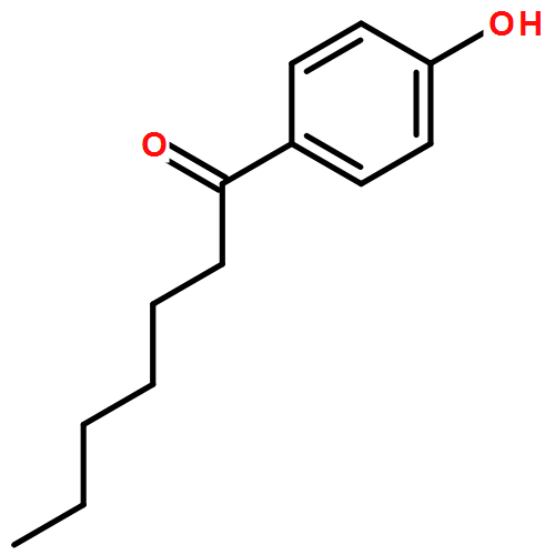 4'-羟基苯庚酮|14392-72-4结构式