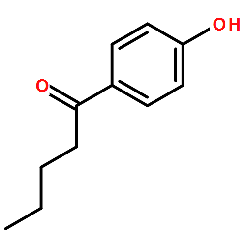 4-羟基苯戊酮|2589-71-1结构式