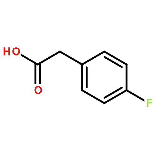 4-氟苯乙酸|405-50-5结构式