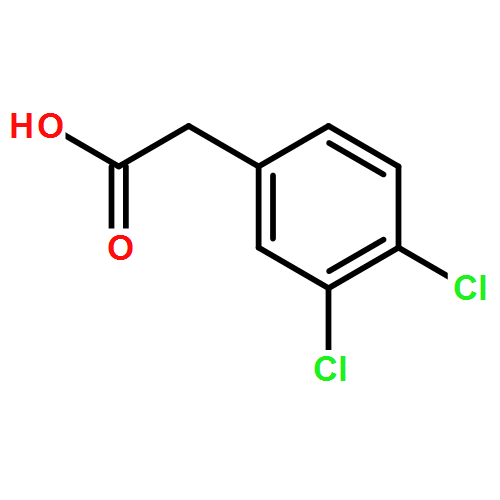 3,4-二氯苯乙酸|5807-30-7结构式