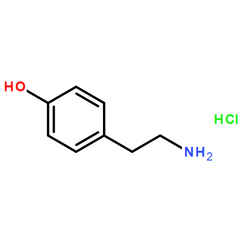 酪胺盐酸盐|60-19-5结构式