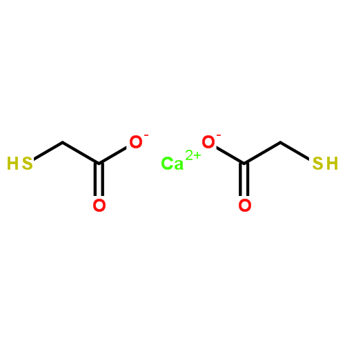 巯基乙酸钙|814-71-1结构式