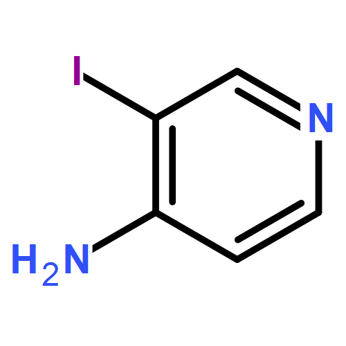 4-氨基-3-碘吡啶|88511-27-7结构式