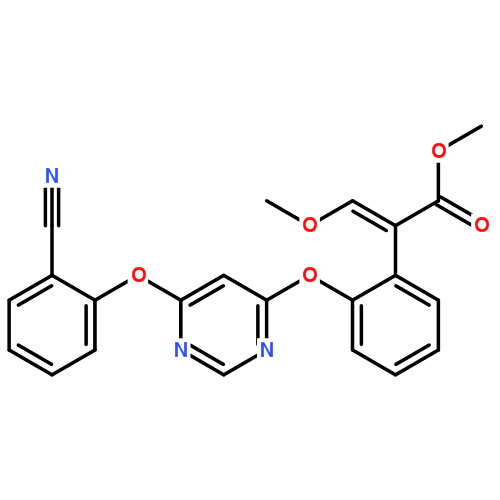 嘧菌酯|131860-33-8结构式