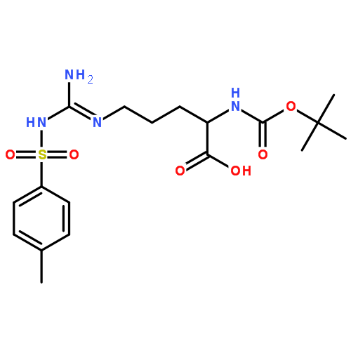 N-叔丁氧羰基-N'-甲苯磺酰基-L-精氨酸|13836-37-8