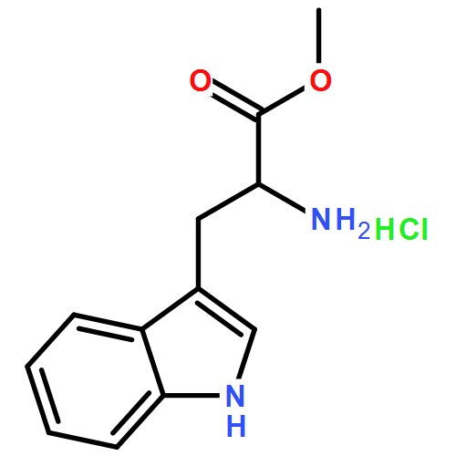 D-色氨酸甲酯盐酸盐|14907-27-8结构式
