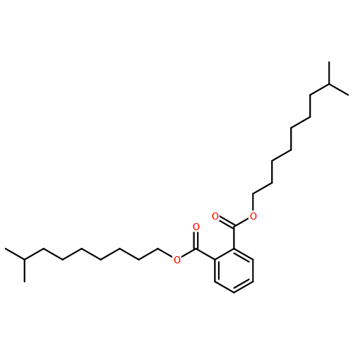 邻苯二甲酸二异癸酯|26761-40-0结构式