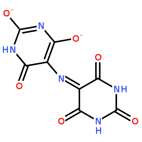 紫脲酸铵|3051-09-0结构式