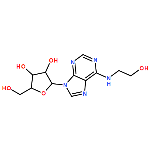 N6-(2-羟乙基)腺苷|4338-48-1结构式