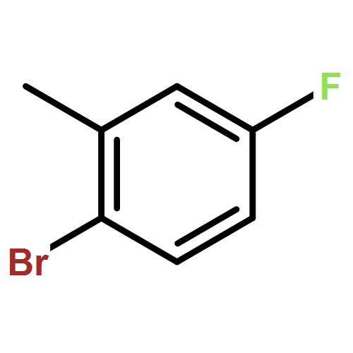 2-溴-5-氟甲苯|452-63-1结构式