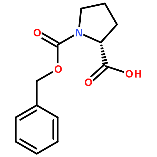 N-苄氧羰基-D-脯氨酸|6404-31-5